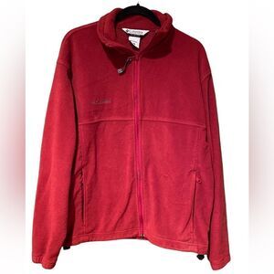 Columbia Fleece Jacket Size Large